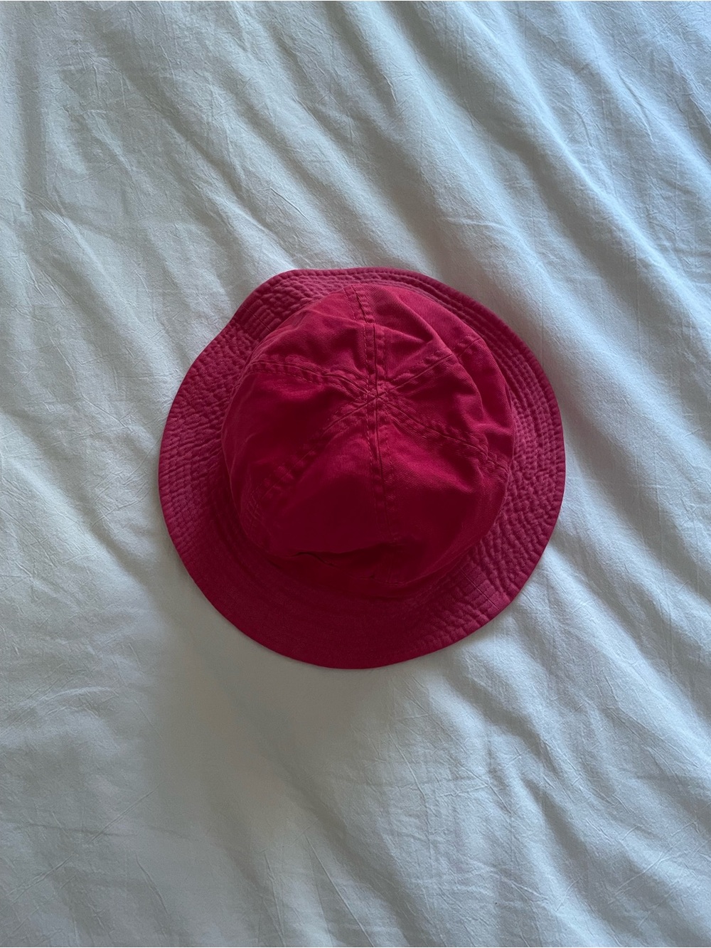 Vintage Red Bucket Hat